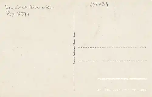 Bayer.Wald Arbersee ngl D2434