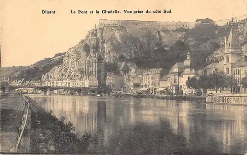 Dinant Le Pont et la Citadelle Vue prise du coté Sud feldpgl1918 149.544