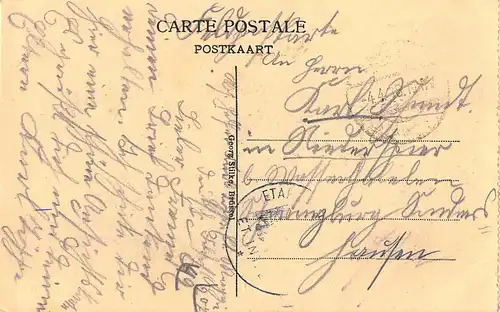 Dinant Le Pont et la Citadelle Vue prise du coté Sud feldpgl1918 149.544