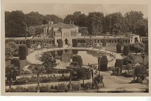 Stuttgart-Cannstatt Schloss Wilhelma gl1934 D0310