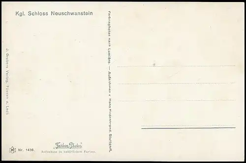 Schloss Neuschwanstein ngl 140.125
