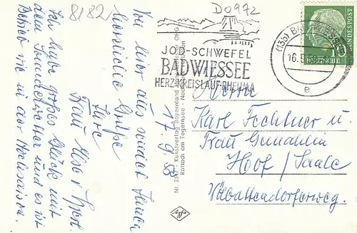 Bad Wiessee mit Kampen gl1958 D0972