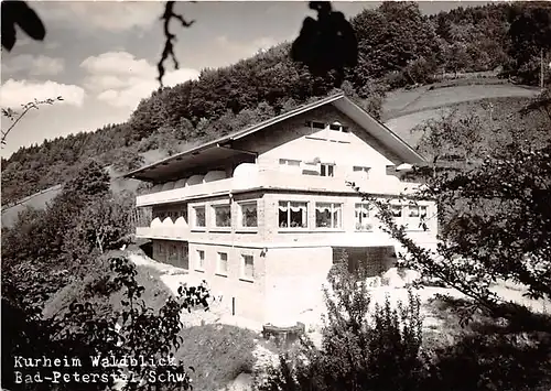 Bad Peterstal im Schwarzwald Kurheim Waldblick ngl 145.209