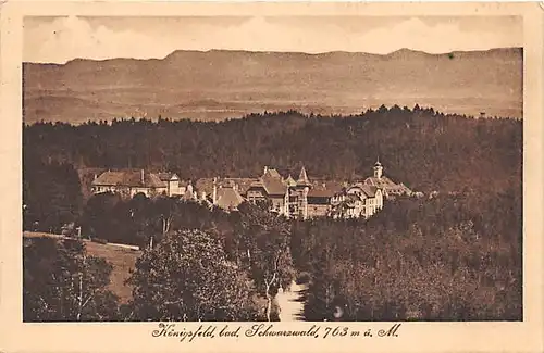 Königsfeld im Schwarzwald Panorama gl1921 144.793