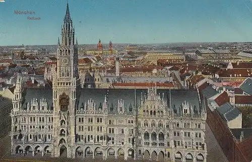 München Rathaus feldpgl1917 D2604