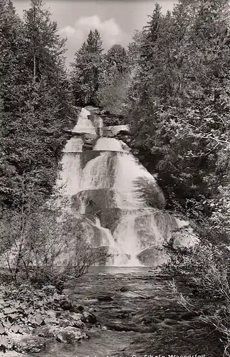 Aach im Allgäu Eibele Wasserfall glum 1960? D3906