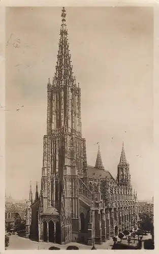 Ulm a.D. Münster glum 1960? D1794