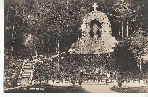 Beuron Herz-Jesu-Grotte gl1928 D0257