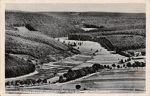 Rüthen (Möhne) Blick ins Bibertal mit Biberbad ngl 144.062