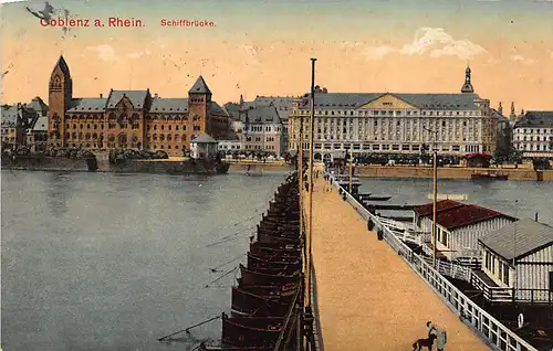 Koblenz Schiffbrücke gl1915 146.062