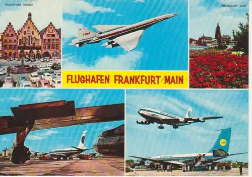 Frankfurt am Main - Flughafen, Dom und Römer ngl 220.429