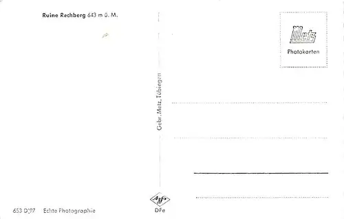 Ruine Rechberg ngl 144.866