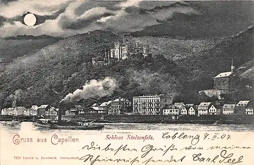 Koblenz-Capellen Schloss Stolzenfels ngl 146.134