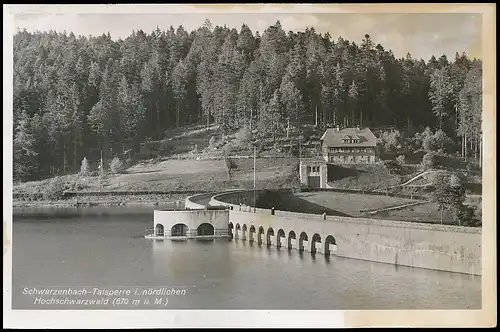 Schwarzenbach-Talsperre bei Forbach im Murgtal ngl 140.346