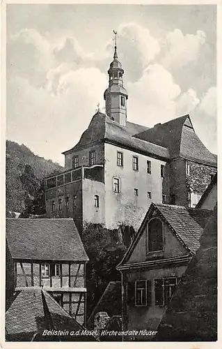 Beilstein an der Mosel Kirche und alte Häuser ngl 143.691