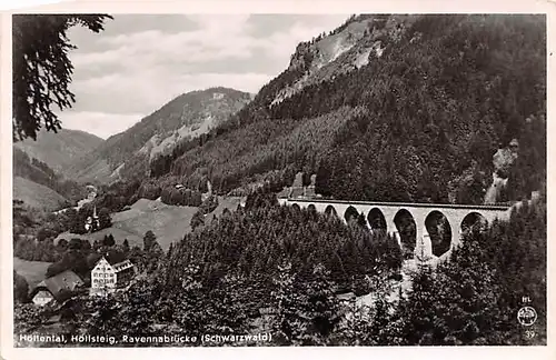 Höllental im Schwarzwald Höllsteig Ravennabrücke ngl 144.973