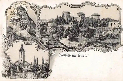 Svetiste na Trsatu Lithographie ngl 149.701