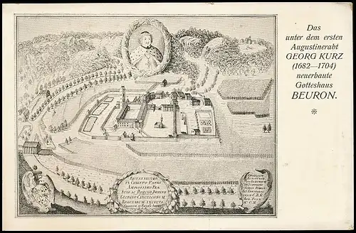 Beuron Kloster Augustinerabt Georg Kurz ngl 139.936