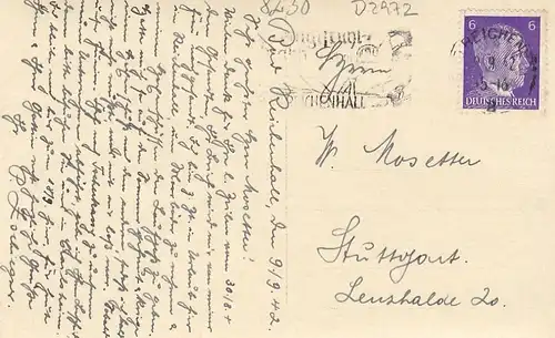 Bad Reichenhall mit Reiteralpe gl1942 D2972