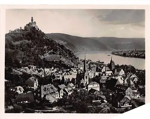 Braubach und die Marksburg (Kleines Foto, keine AK) ngl 146.295