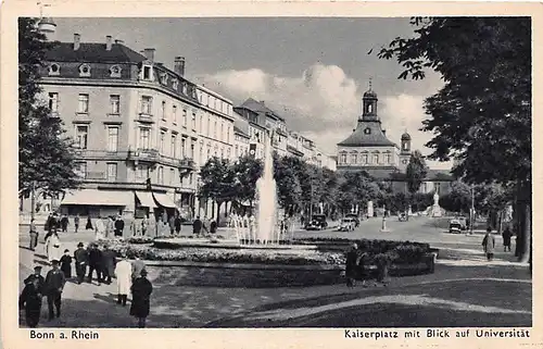 Bonn Kaiserplatz mit Blick auf Universität ngl 145.922