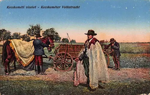 Kecskeméti viselet - Kecskeméter Volkstracht ngl 149.892