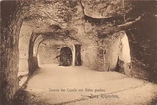 Blankenburg/Harz Burg Regenstein Inneres der Kapelle ngl 143.861