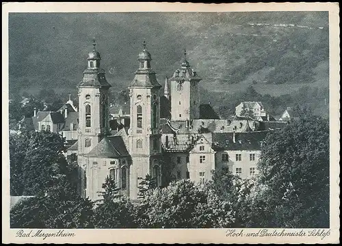 Bad Mergentheim Hoch-und Deutschmeister Schloss ngl 140.355