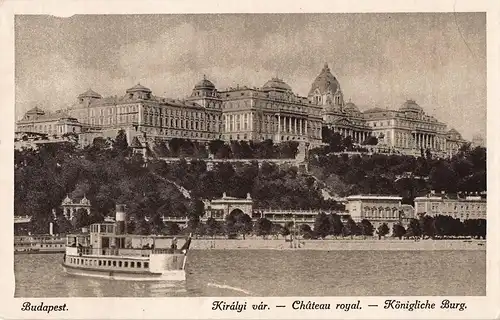 Budapest Királyi vár - Château royal - Königliche Burg ngl 149.930