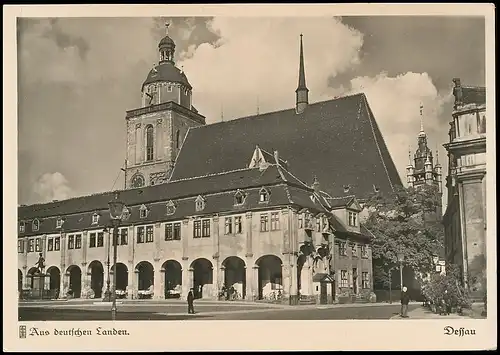 Dessau Motiv am Schlossplatz ngl 140.434