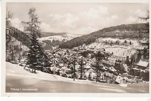 Triberg Schwarzwald Wintetansicht gl1943 D0155