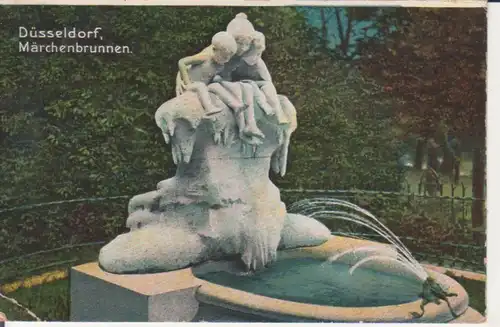 Düsseldorf Märchenbrunnen feldpgl1918 219.801