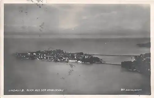 Lindau i.B. Blick aus der Vogelschau gl1926 144.784