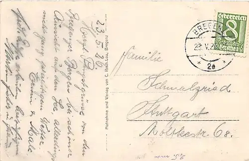 Lindau i.B. Blick aus der Vogelschau gl1926 144.784