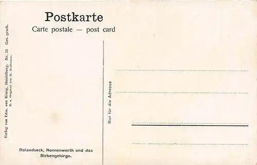 Rolandseck, Nonnenwerth und das Siebengebirge ngl 146.453