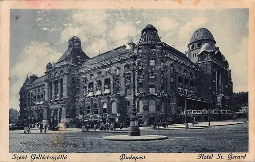 Budapest Hotel St. Gerard / Szent Gellért-szálló gl1929 150.012