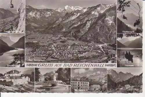 Bad Reichenhall Teilansichten Panorama ngl 217.845