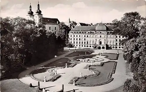 Donaueschingen Schloss mit Stadtkirche gl1959 144.979