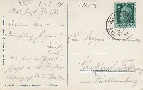 Oberstaufen im Allgäu gl1914 D2317