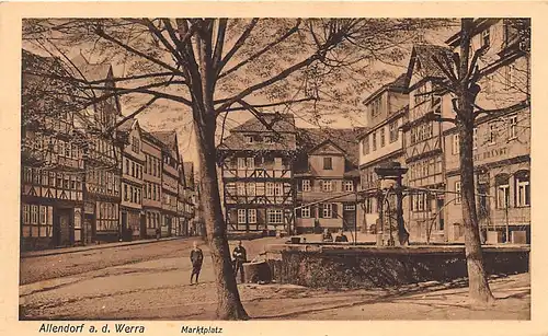 Allendorf an der Werra Marktplatz ngl 146.256