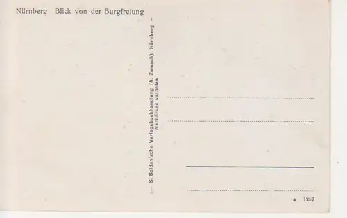 Nürnberg Blick von der Burgfreiung ngl 217.963