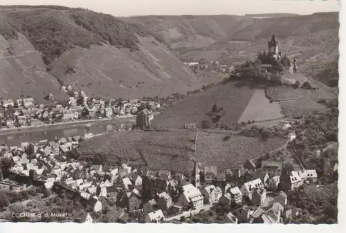 Cochem a.d. Mosel Panorama mit Burg ngl 219.477