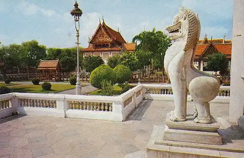 Thailand: Bangkok Wat Benjamabopit (Marble Rempel) gl1982 D3172