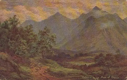 Entrance to the Pass of Glencoe ngl D2487