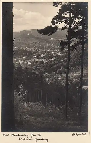 Bad Blankenburg Blick vom Hainberg ngl D0938