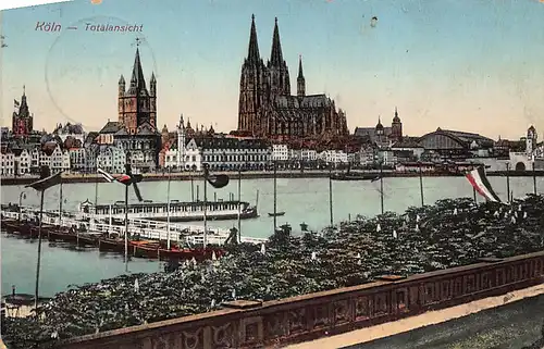 Köln Panorama gl1911 145.398