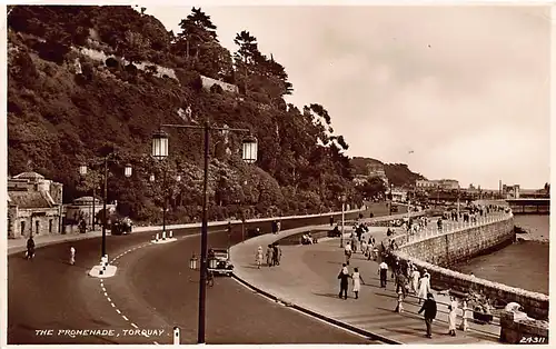 England: Torquay - The Promenade gl1938 146.644