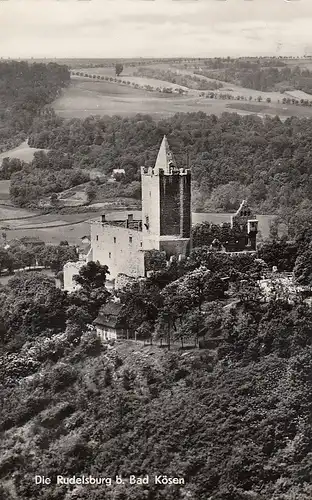 Die Rudelsburg bei Bad Kösen gl1959 D3267