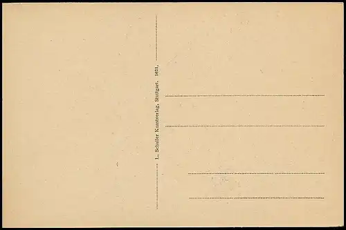 Stuttgart Stiftskirche nach Radierung von A. Eckener ngl 140.127