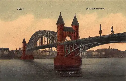 Bonn Die Rheinbrücke ngl 145.936